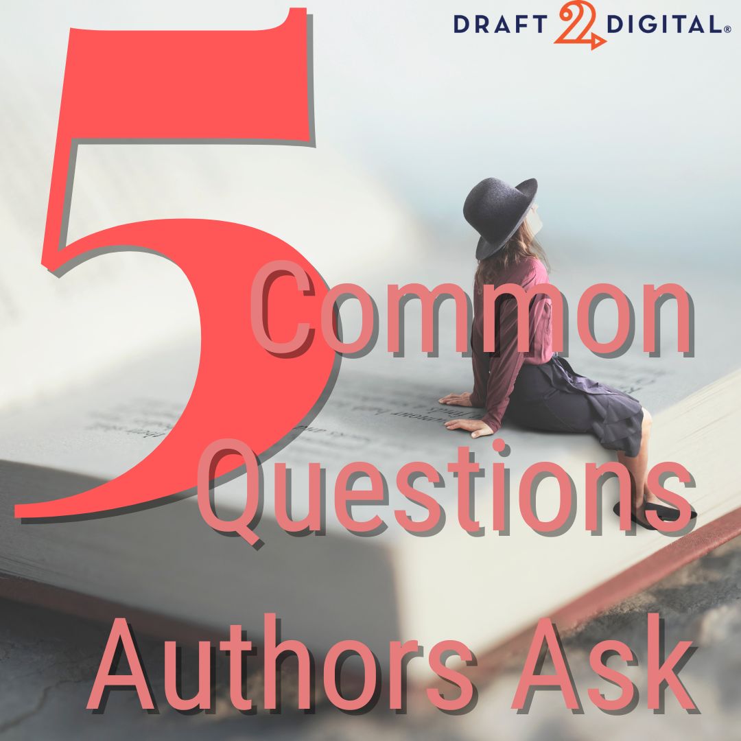Draft2Digital's tweet image. 5 Common Questions Authors Ask

bit.ly/4cSuHmF

#amwriting #authormarketing #selfpbulishing #indieauthor #writerscommunity #authorcommunity