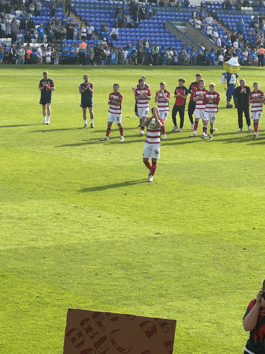 DRFCAndy's tweet photo. Rate day, Billy Sharp fantastic! 

We love you Rovers we do! #drfc https://t.co/NxzKxQDgSk