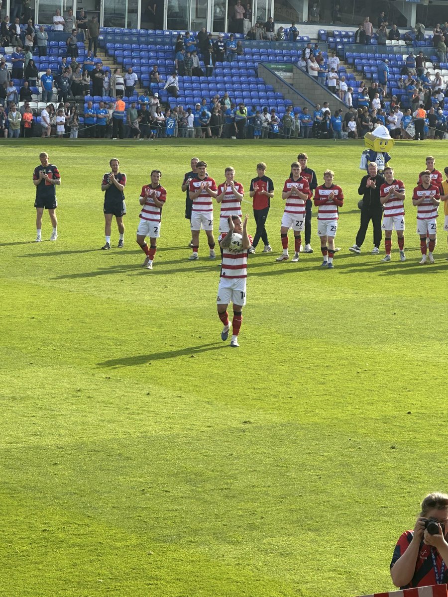 DRFCAndy's tweet photo. Rate day, Billy Sharp fantastic! 

We love you Rovers we do! #drfc https://t.co/NxzKxQDgSk