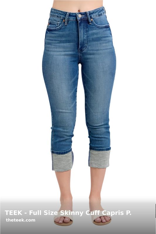 theTEEKdotcom's tweet image. TEEK - Full Size Skinny Cuff Capris Pocketed Jeans
theteek.com/products/teek-….
.
 #shop #loveyourself #trending