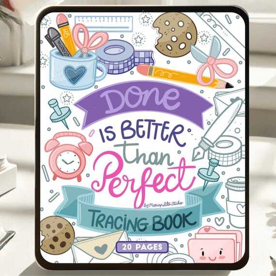 MariapalitoDraw's tweet image. Hand-Drawn Procreate Tracing Book for Beginners Done is Better Than Perfect by Mariapalito ift.tt/z3uLVmH #procreate ift.tt/rGfVyM7