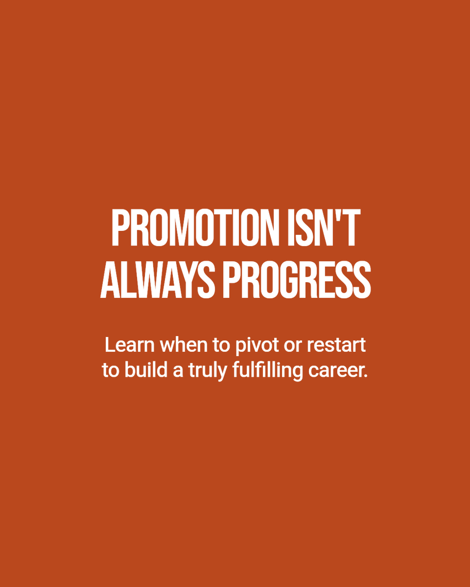linklaunch8443's tweet image. Think promotion is always the answer to career growth? Think again. Sometimes, the best move is a pivot or a fresh start. Knowing when to pivot, promote, or restart is key to not just a new job, but a fulfilling career. #career #jobs #linkedin #opentowork #ats