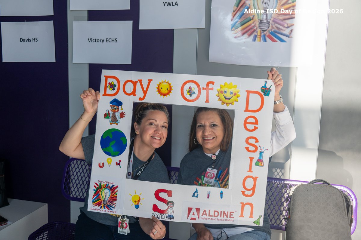 AldineCTE's tweet photo. A huge success! @AldineISD Day of Design at Garcia Middle School brought students together for a day of creativity, collaboration, and hands-on learning. Hosted by the AISD Science Department, students showcased innovation and problem-solving through engaging design challenges. https://t.co/n7zIm2RRnz