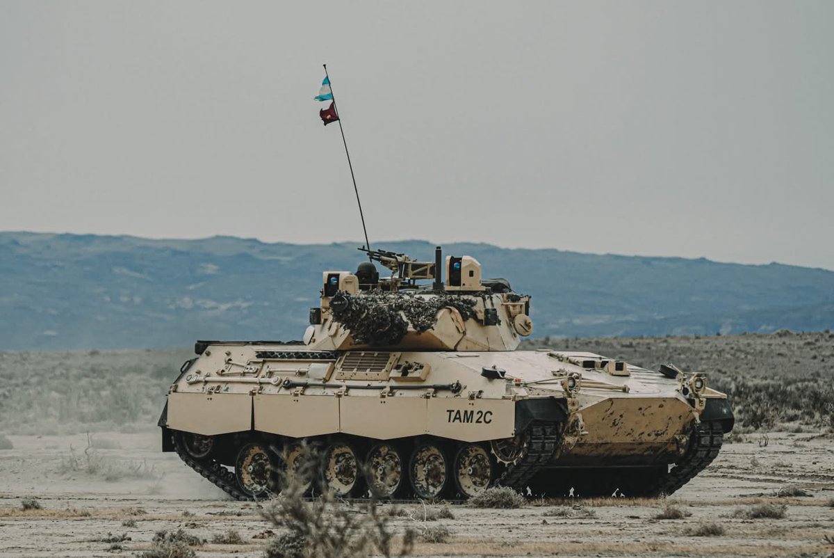SA_Defensa's tweet image. 📍#Argentina (🇦🇷)

Some photos from the @Ejercito_Arg’s Exercise Keken in the south of the country.

The exercise trains personnel in multi-system operations, coordinating between armored, artillery, and infantry forces.