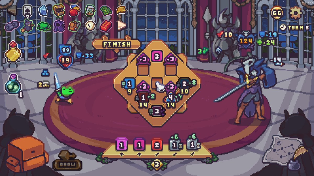 Gengameroficial's tweet photo. Die in the Dungeon, esconde uno de los sistemas más inteligentes y adictivos que hemos visto en el género en los últimos años. Y ha llegado  su versión 1.0 por lo que aquí tenéis el análisis completo: https://t.co/MJi3XtG4dT
#gamedev #indiegames https://t.co/uUXYntK0fp