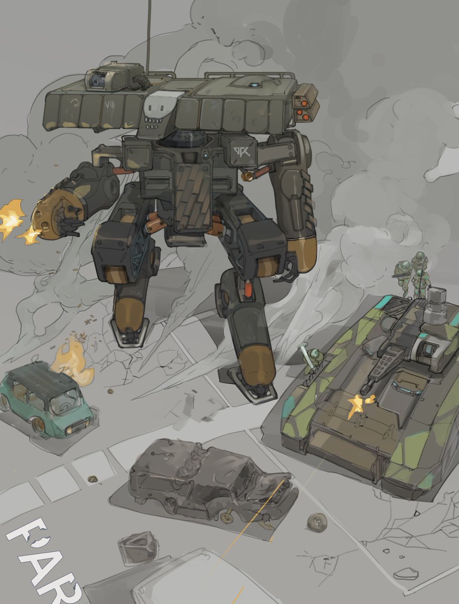 SoesoeKoetjink's tweet photo. Falcon Squad - 
#mech #commissionopen https://t.co/pFxj2TUOnQ