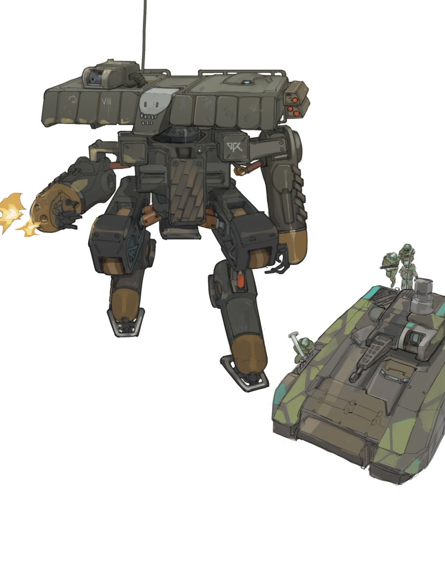 SoesoeKoetjink's tweet photo. Falcon Squad - 
#mech #commissionopen https://t.co/pFxj2TUOnQ