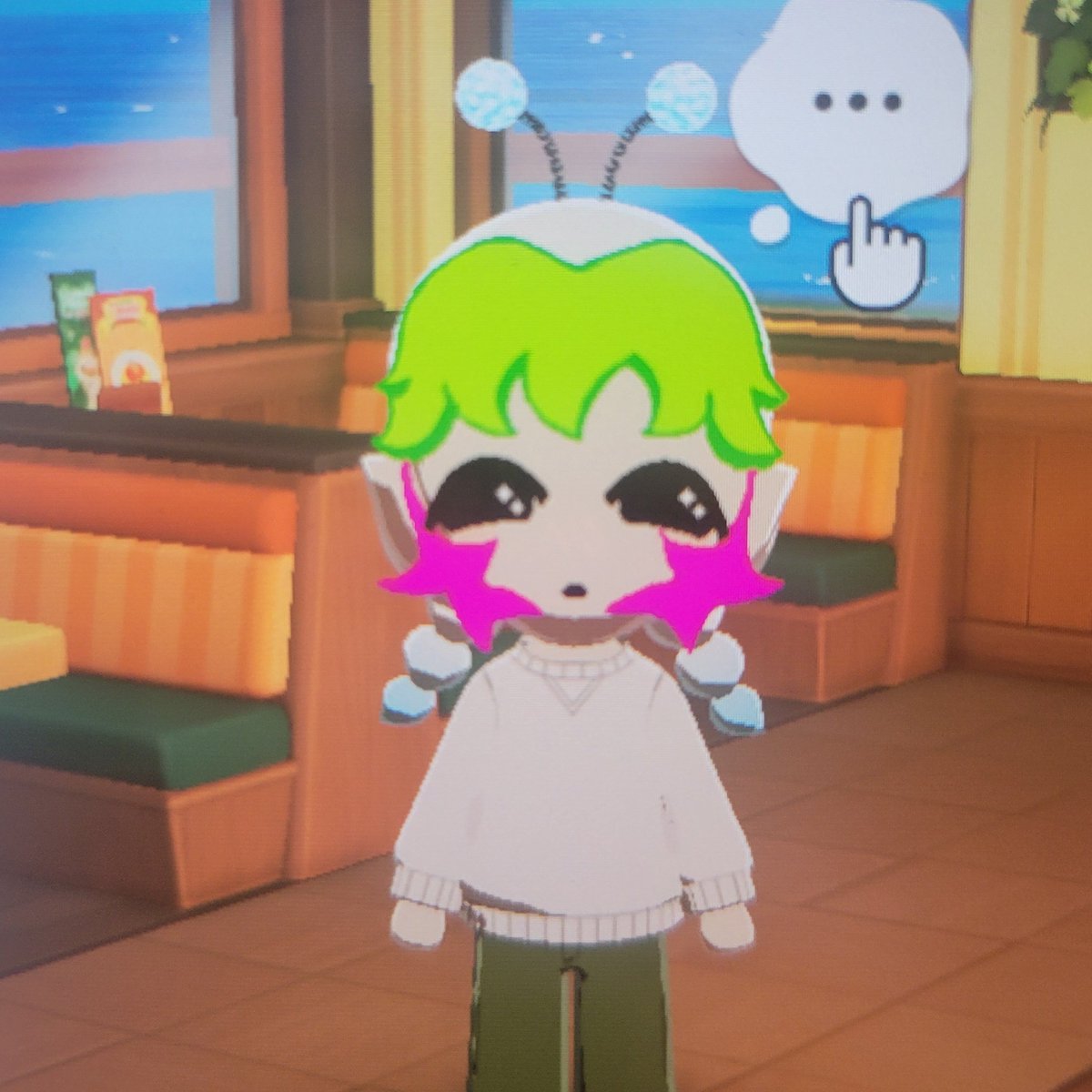kaiivy_'s tweet photo. bugsy and clove as miis https://t.co/WcCum73gPV