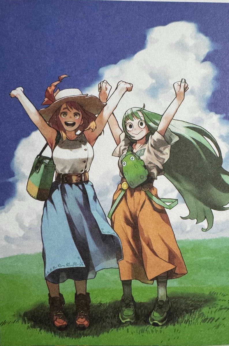 katsukeys_'s tweet photo. Yeah okay… i know why you wanted to take izuku and tsuyu to that field ochako, i see what you’re doing… https://t.co/bJ7VX4TvWn