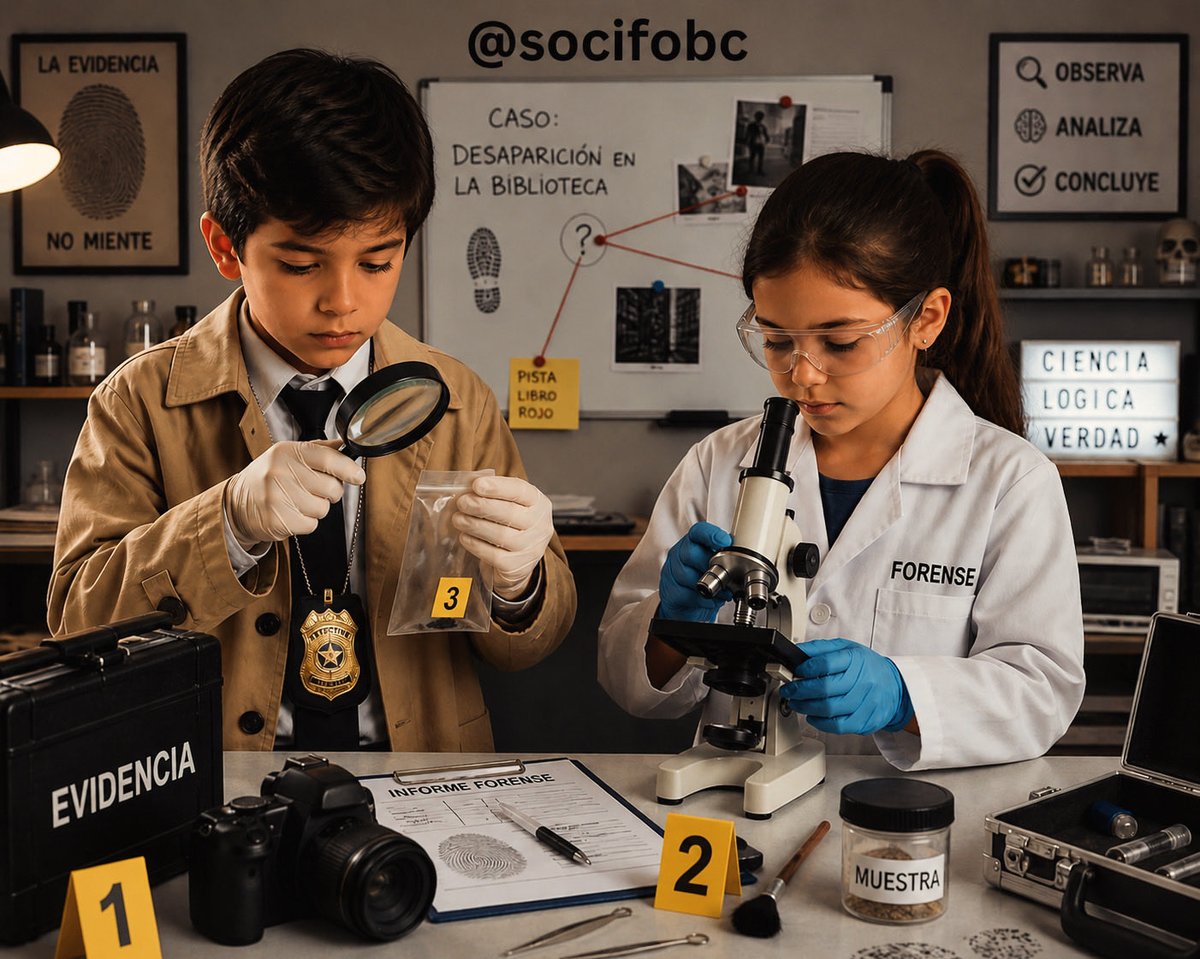 socifobc's tweet photo. ✍🏽Todas las personas llevamos un espíritu de investigadores y forenses🫆🔍 #SomosSoCiFoBC #SomosComunidadForense https://t.co/W1dQIYoQ0t