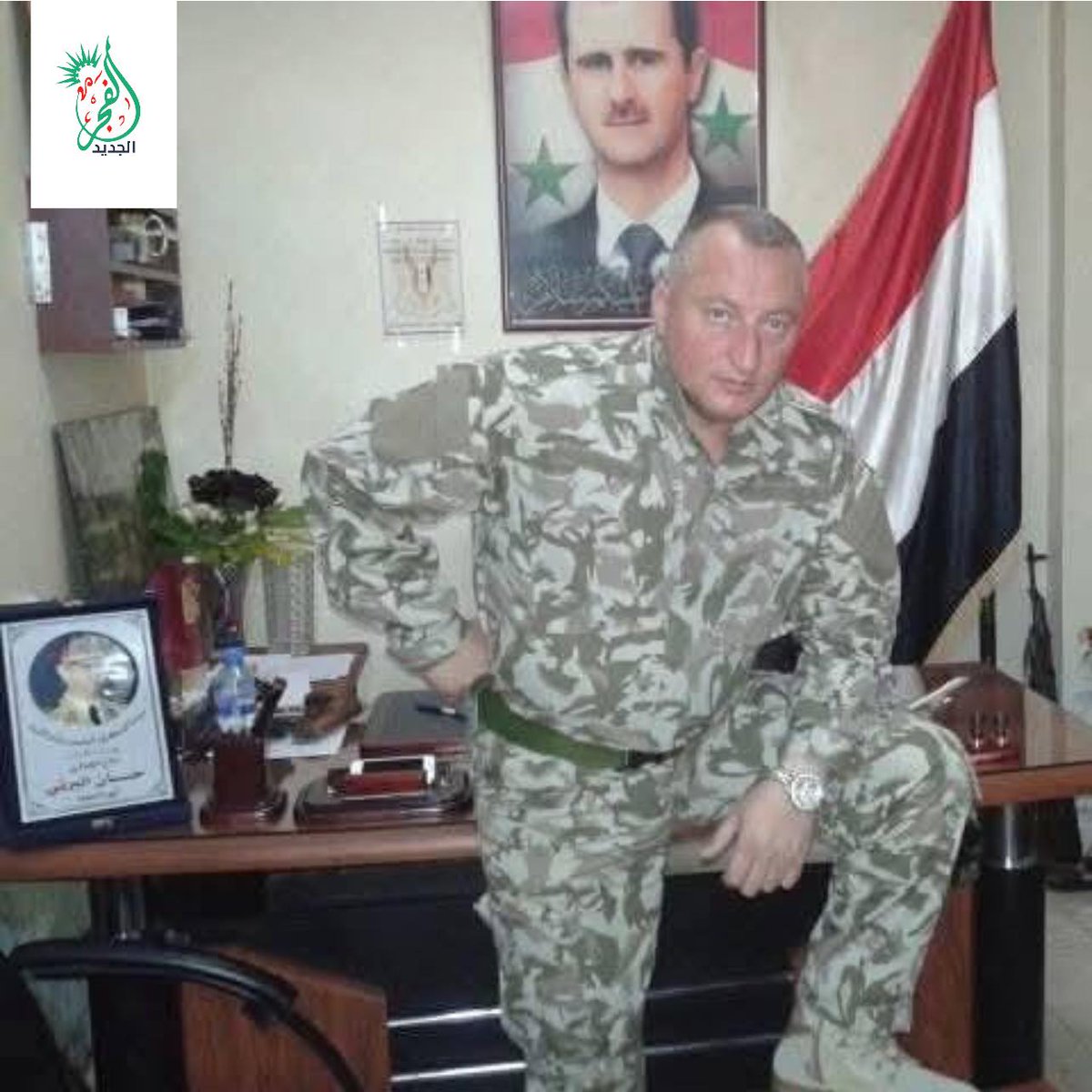 QalaatAlMudiq's tweet image. #Syria: the former #NDF commander for S. Damascus districts was arrested. 

He's accused of war crimes carried out in Tadamon and Yarmouk Camp, as well as being involved in arrest of residents in several districts of Damascus.