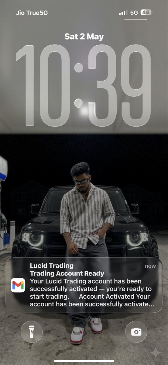 Sumitraut01's tweet photo. Finally Received an 25k Flex account 
@TradingLucid @Abhilaksh_fx 

Thanks 🙏🏻 https://t.co/gG5D3aB7pO