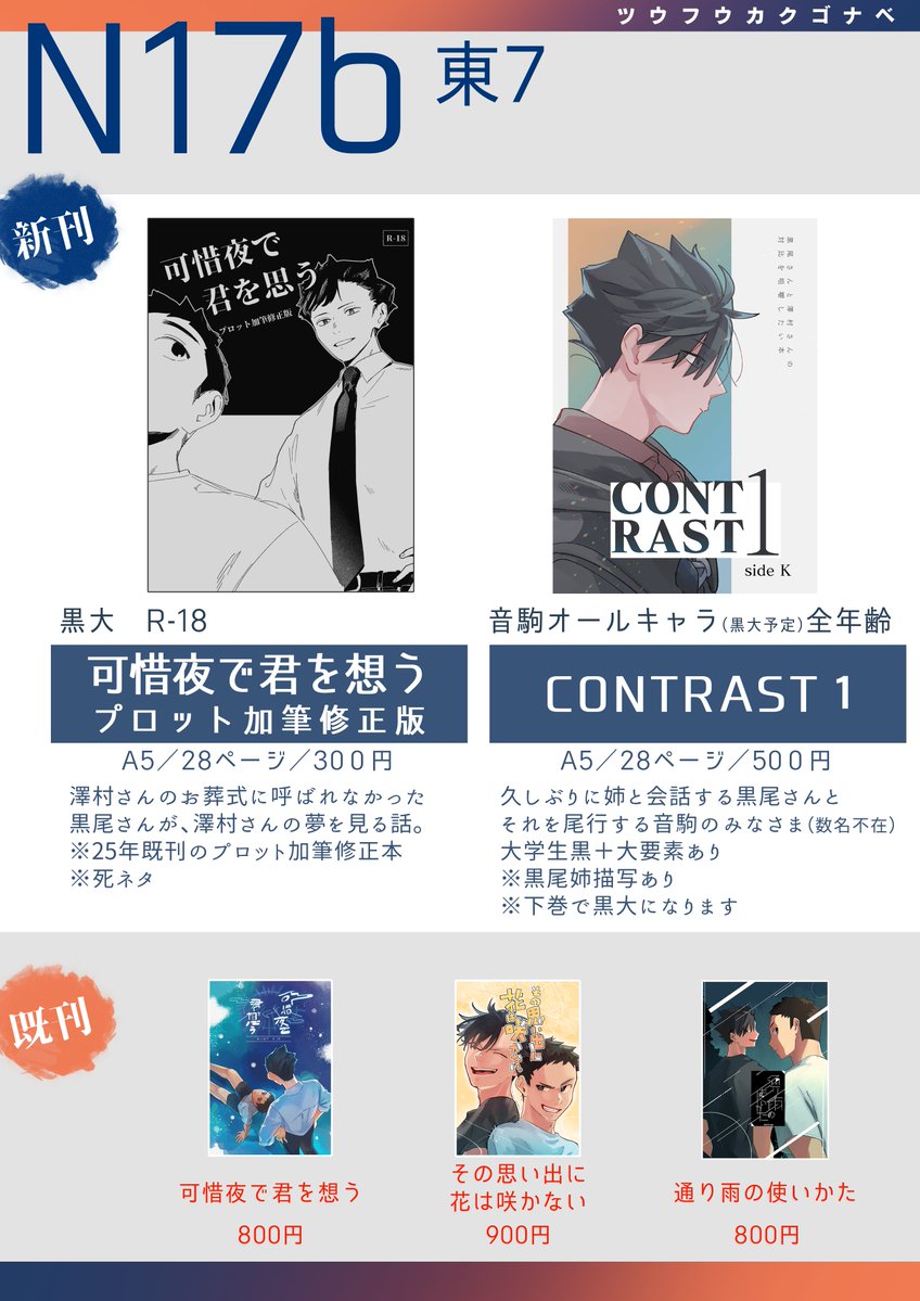 こーりょ３【5/6】東７ Ｎ17b tweet media