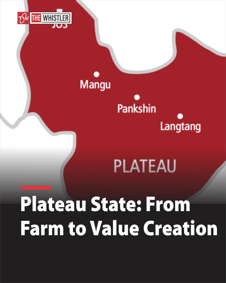 TheWhistlerNG's tweet photo. Plateau State: From Farm to Value Creation

https://t.co/OlwTmxjTqb https://t.co/4zJEZUFplq