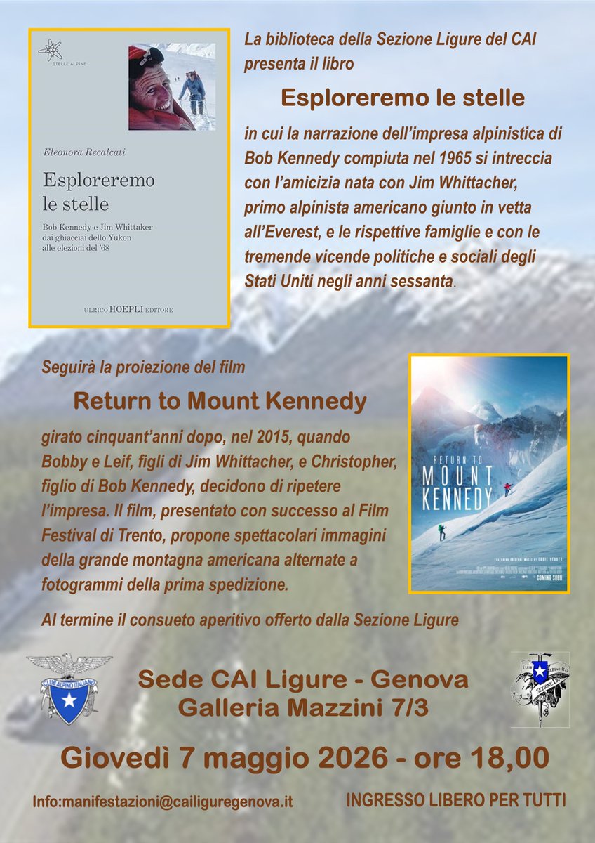 CAI Sezione Ligure tweet media