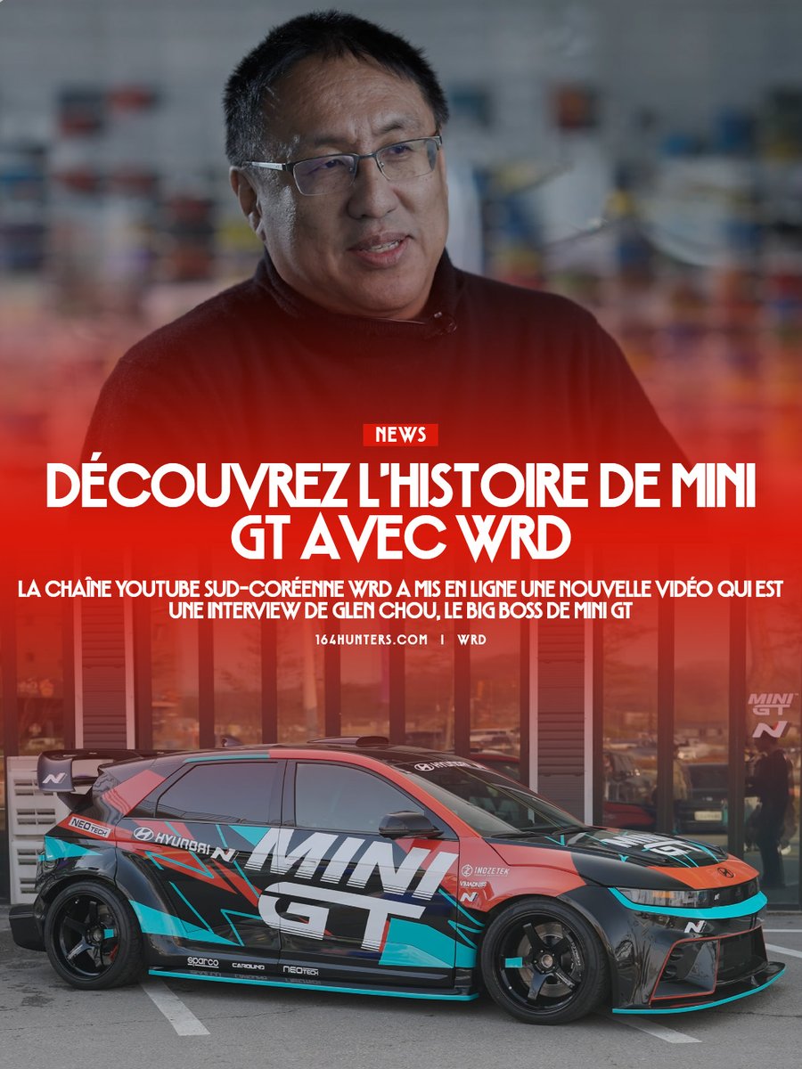 164hunters's tweet image. 🇫🇷 Découvrez l’histoire de Mini GT avec WRD
🇯🇵 WRDとともにミニGTの歴史を探ろう
🇺🇸 Discover the history of the Mini GT with WRD
---
@MINIGT64 #GlenChou #MiniGT
▶ Lien en commentaire