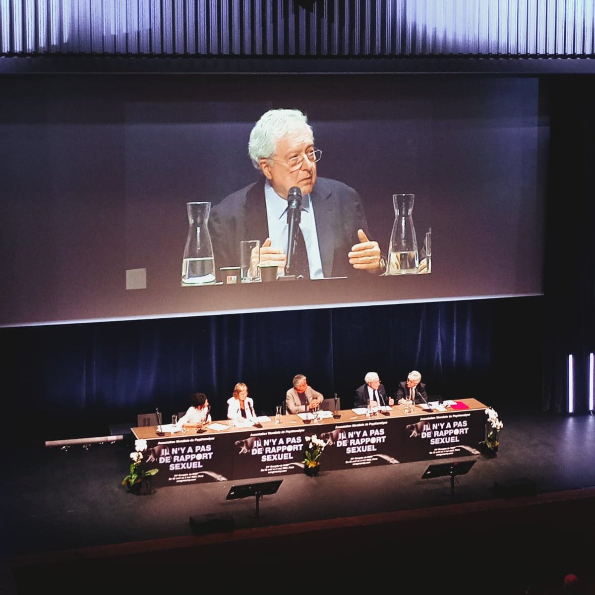 ECF_AMP's tweet photo. XVe Congrès de l'AMP - Samedi 2 mai   
3e séquence avec Xavier Esqué,  Vilma Coccoz, Eric Laurent, Leonardo Gorostiza et Ruzanna Hakobyan https://t.co/zNXj1SwOo7