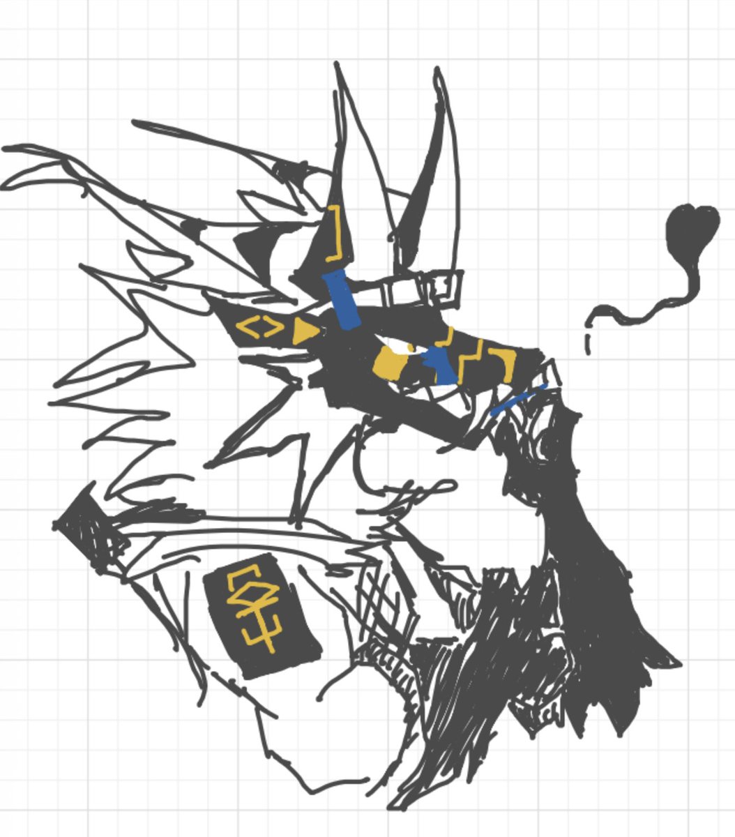 olimp0_art's tweet image. sketchs 
test / new oc 📱
#art #monsterart #ninja #ocart
