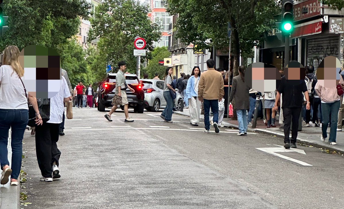 amunizdelgado's tweet image. #Madrid La calle Fuencarral pidiendo cada día a gritos que se complete su peatonalización.