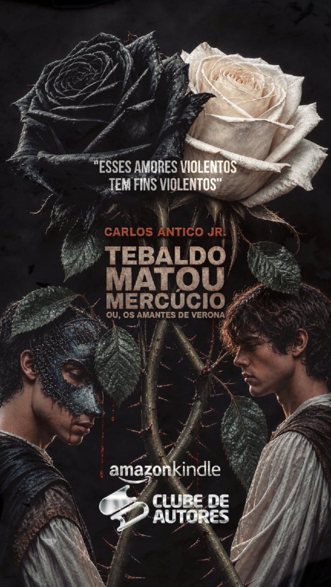 CarlosAnticoJr's tweet photo. E-Book/Kindle: 

https://t.co/LvANJMhy1q

Físico/Clube de Autores: 

https://t.co/UgfjBLpUdu

💌⚔️

Antes do destino traçado por William Shakespeare em “Romeu e Julieta”, dois jovens viveram uma história que jamais foi contada. https://t.co/sIRUh2PAEe