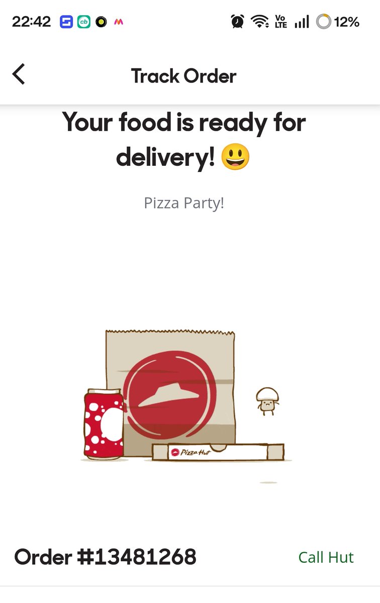 1InMinions's tweet photo. @PizzaHutIN Rude behaviour asking to cancel when you can't deliver why do you take and confirm order https://t.co/W5y58CAfi8