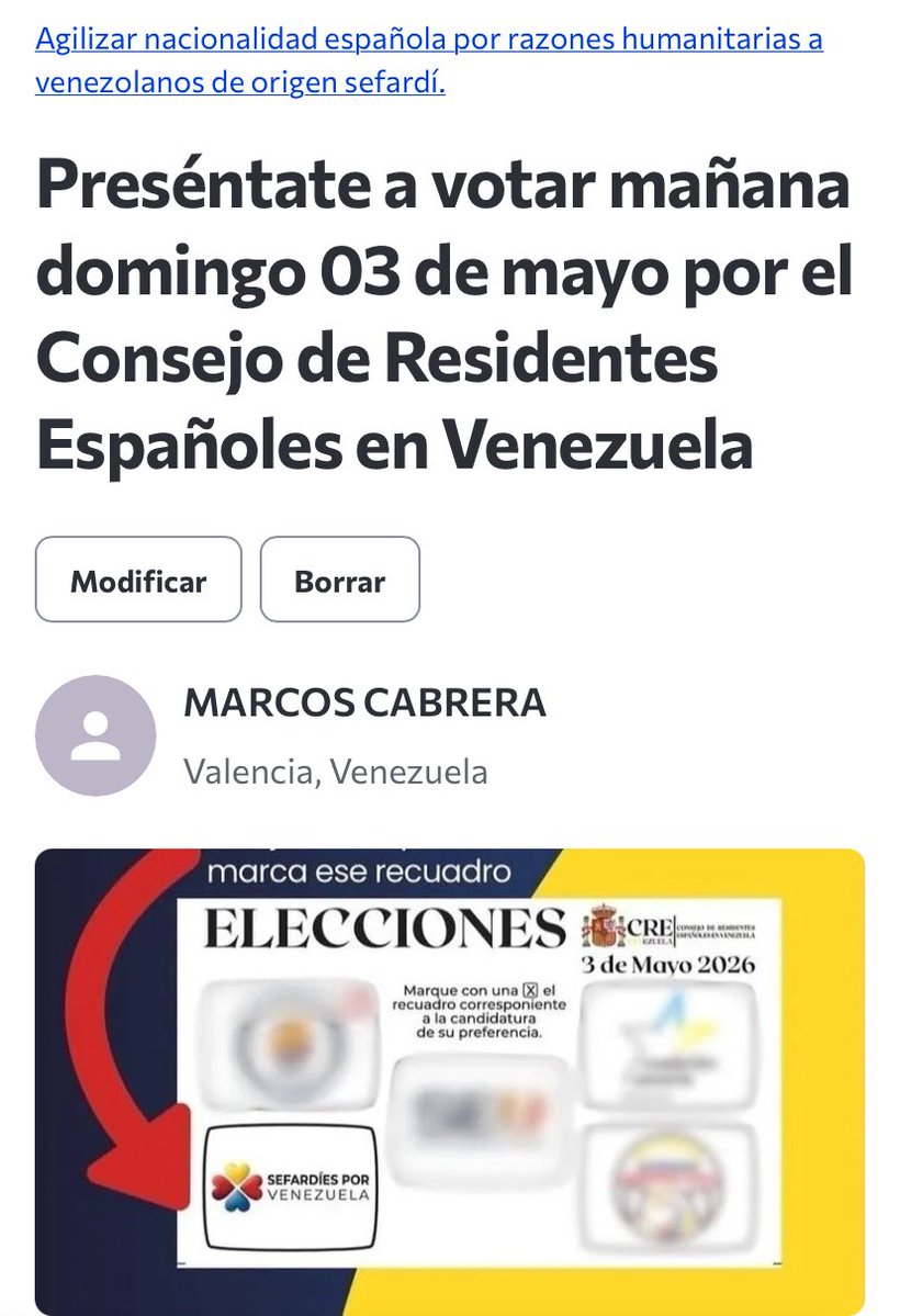 Asoc. de Españoles-Venezolanos de Origen Sefardì tweet media
