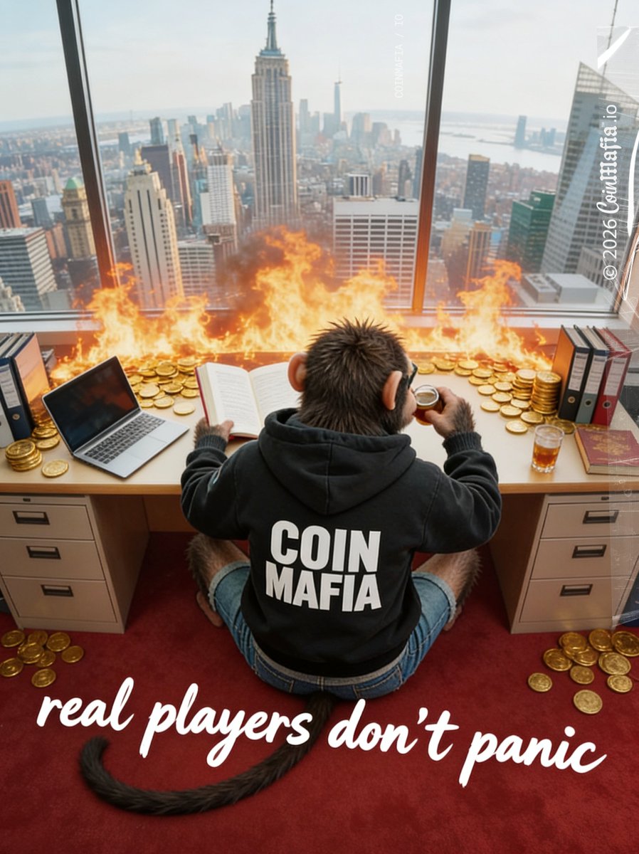CoinMafiaX's tweet image. pressure reveals everything

panic or patience
you choose

#CoinMafia #MAFIA #GOTTI #Crypto #StayBuilding #1000validators