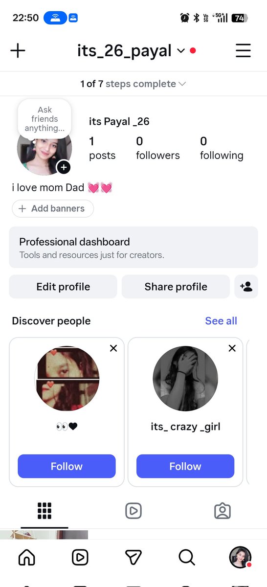Deshi___420's tweet photo. Hii friends 🥰 
Good night everyone 😴 
My new instagram account 💓 https://t.co/CEYdP9ZA1E