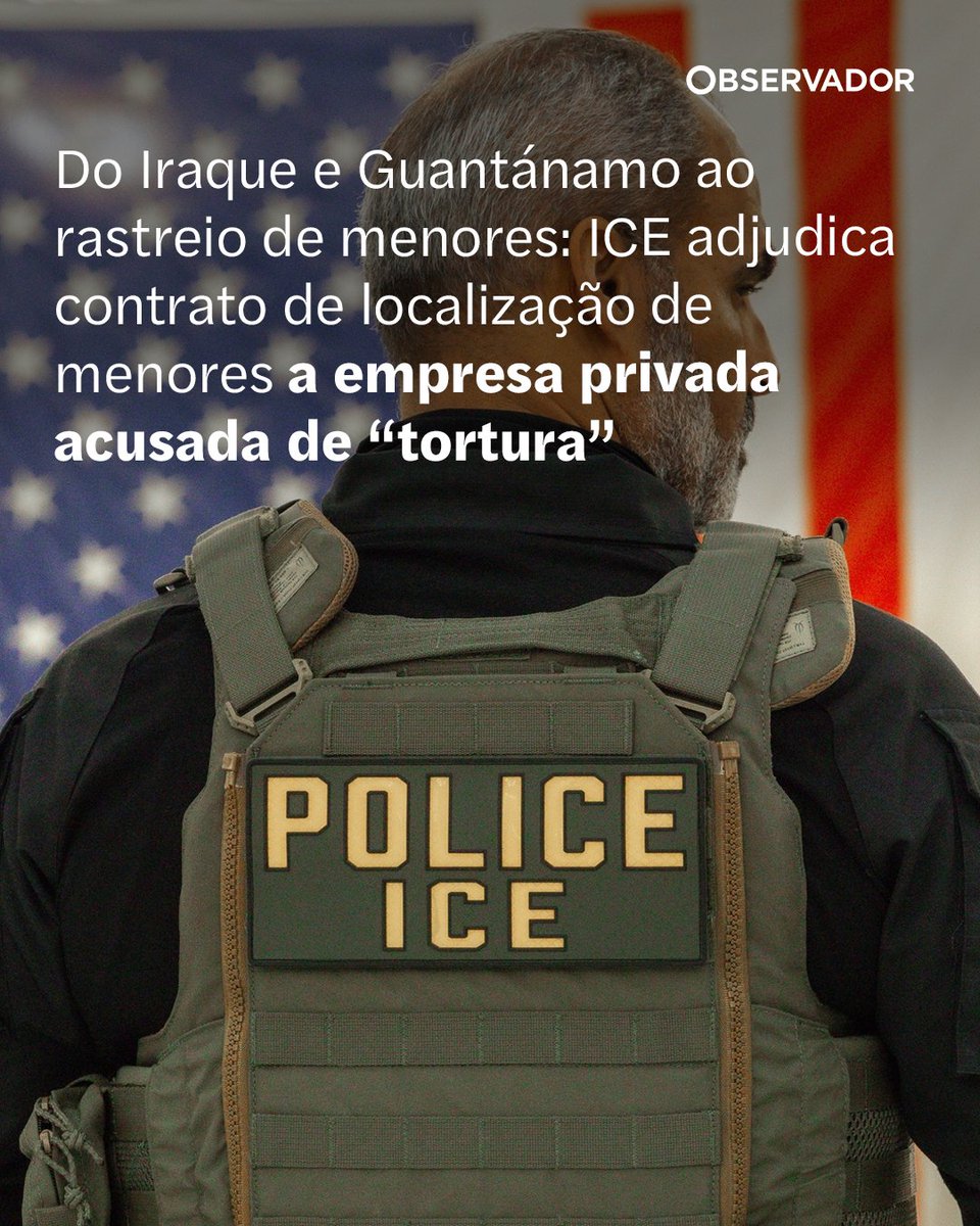 observadorpt's tweet image. Crianças em escritórios e acusações de "tortura e desaparecimento forçado" são o rasto da MVM, ex-segurança da CIA no Iraque que servirá o ICE. Empresa nega as denúncias e diz cumprir apenas ordens.

Saiba mais no link nos comentários.

(📸 EPA)

#ICE #EUA #Crime