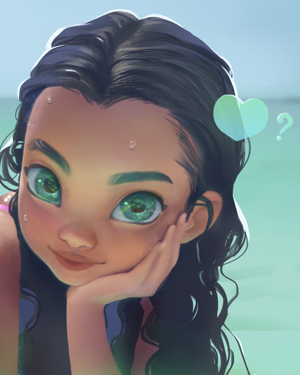 Joaslin's tweet image. Childhood crush 🩵
Day 2 of creating Mermaids for #mermay
Blues and Greens go well together so this is it!
I’ll do all of them everyday for the entire month!

#mermaid #mermayday2 #illustration #digitalart