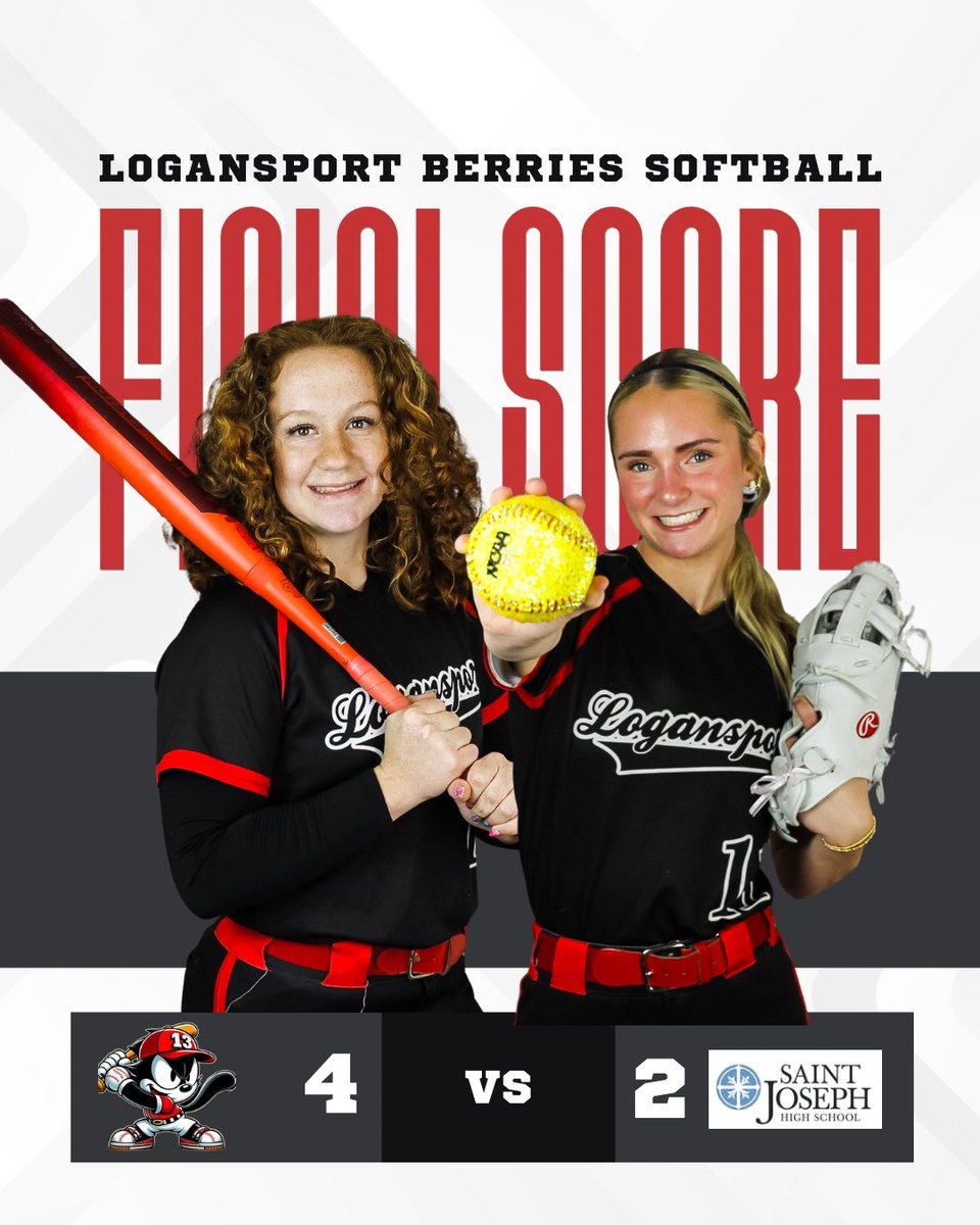 <a href="/logansport_sb/">LHS Softball</a> takes the W 4-2 in Game 1 against South Bend St. Joe. Next game in 20mins. 

<a href="/PT_Wicker/">Beau Wicker</a> <a href="/LHS_Berries/">Michael Miller</a> <a href="/No1BerryFan/">Michele Starkey</a> <a href="/Berry_Athletics/">Logansport Berries</a> <a href="/SCAIndiana/">Softball Coaches Association of Indiana</a>