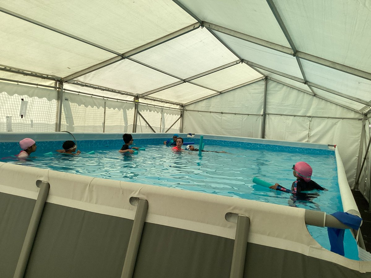 AngleseyP's tweet image. Our pop-up pool has been a huge success! Pupils have shown great ambition in learning and improving their swimming skills! Well done! #ProudMoments #lifeskills #LearningJourney