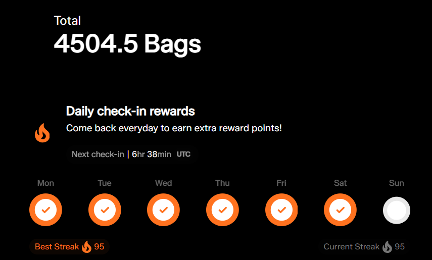 AirdropBangla24's tweet image. Finally reached a 95-day streak on @ConcreteXYZ 

Consistency is everything. My eyes are on that 100-day goal! 🎯💪

What’s your current streak? Share it below! 👇

#Concreate #BestStreak95 #SuccessMindset #StayConsistent #KeepGoing