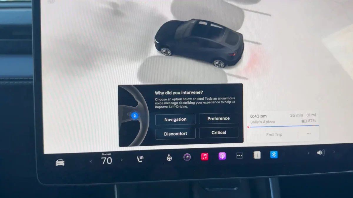 TheTeslaLife's tweet image. #Tesla Updates #FSD Feedback Menu, Again: Smaller, Smarter, and Less Intrusive
notateslaapp.com/news/4080/tesl…