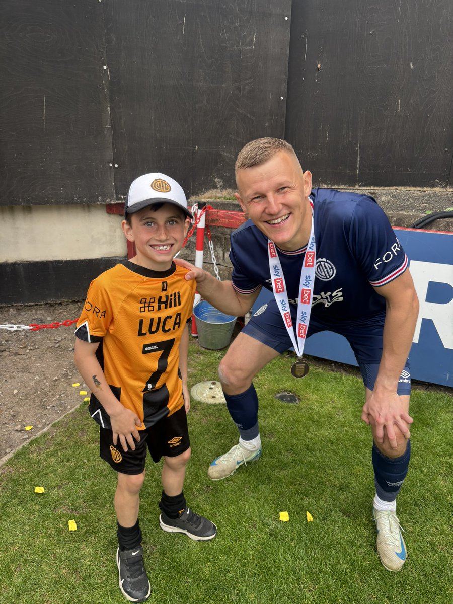 LucaDad101's tweet photo. Hat-trick. Mascot. Promotion.
If Carlsberg did football Saturdays… https://t.co/5L8ZvhXFr6