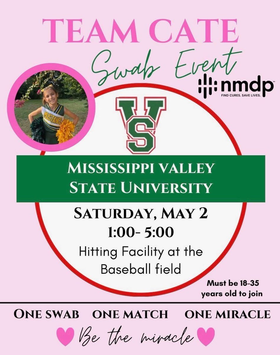 ValleyStateBSB's tweet photo. ⚾️Delta Devils vs Southern University 
🏟️Magnolia Filed on MVSU campus
⏰5pm
✔️ Bounce House 1-5pm
👧Tema Cate https://t.co/yWYkBQypGe