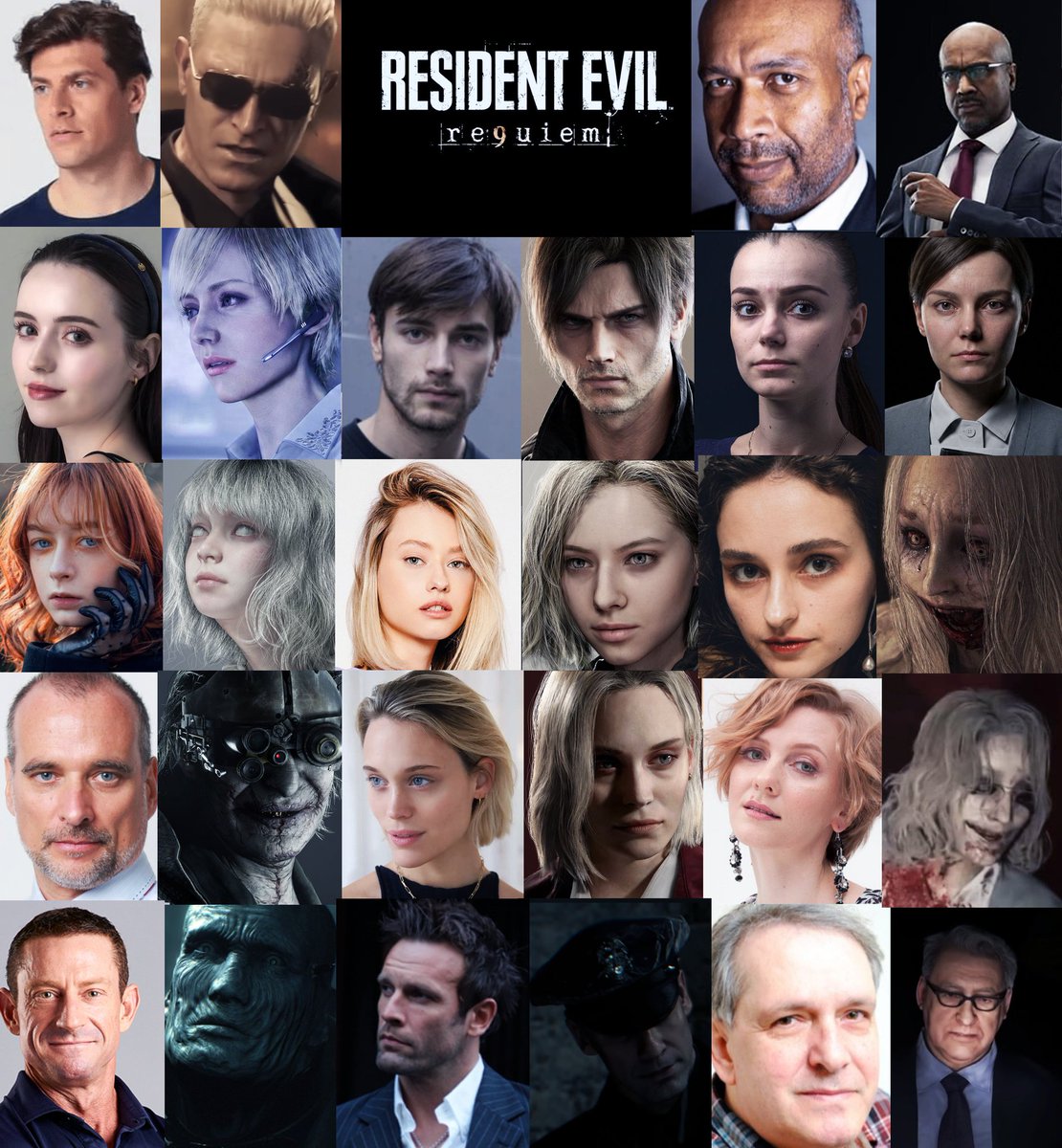 NoraMahmou37722's tweet image. Face Models Resident Evil Requiem Wow😍😍😍
#ResidentEvil #ResidentEvilRequiem #Capcom #RE9