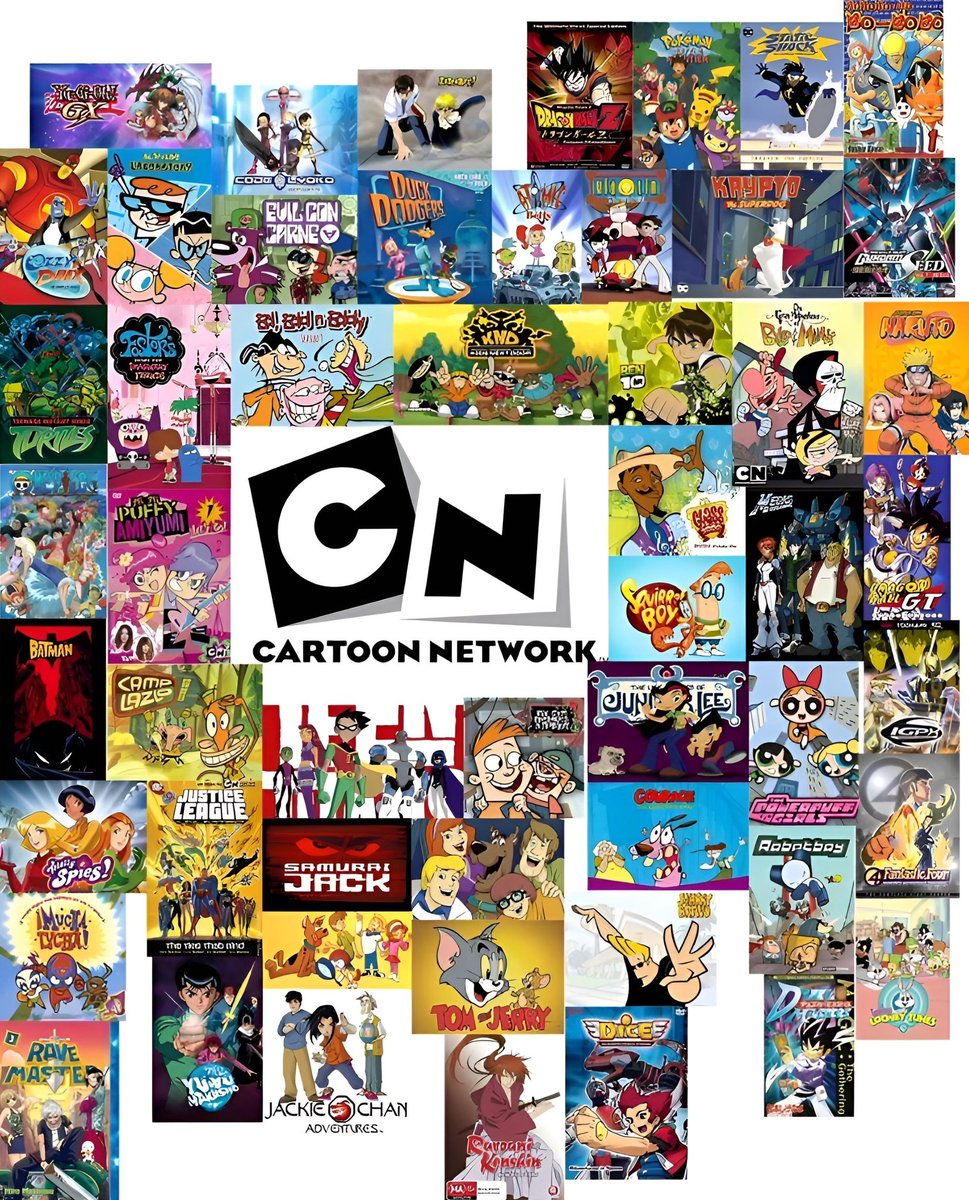 cartoonvibes26's tweet photo. Cartoon Network Classic Shows ❤️

An unforgettable collection of classic animated shows that made childhoods magical.

#CartoonNetwork #CartoonClassics #ToonMemories #Nostalgia #ChildhoodCartoons https://t.co/m27fxJXkr4