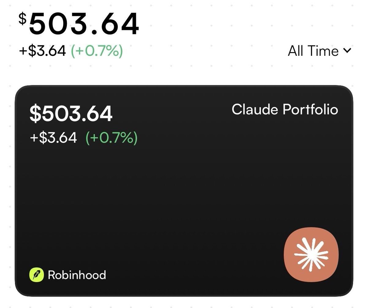 RonXNextTrails's tweet image. Who else is trying the Claude Portfolio and how’s your experience so far? 

#finance #claude #invest #investing #aifinance