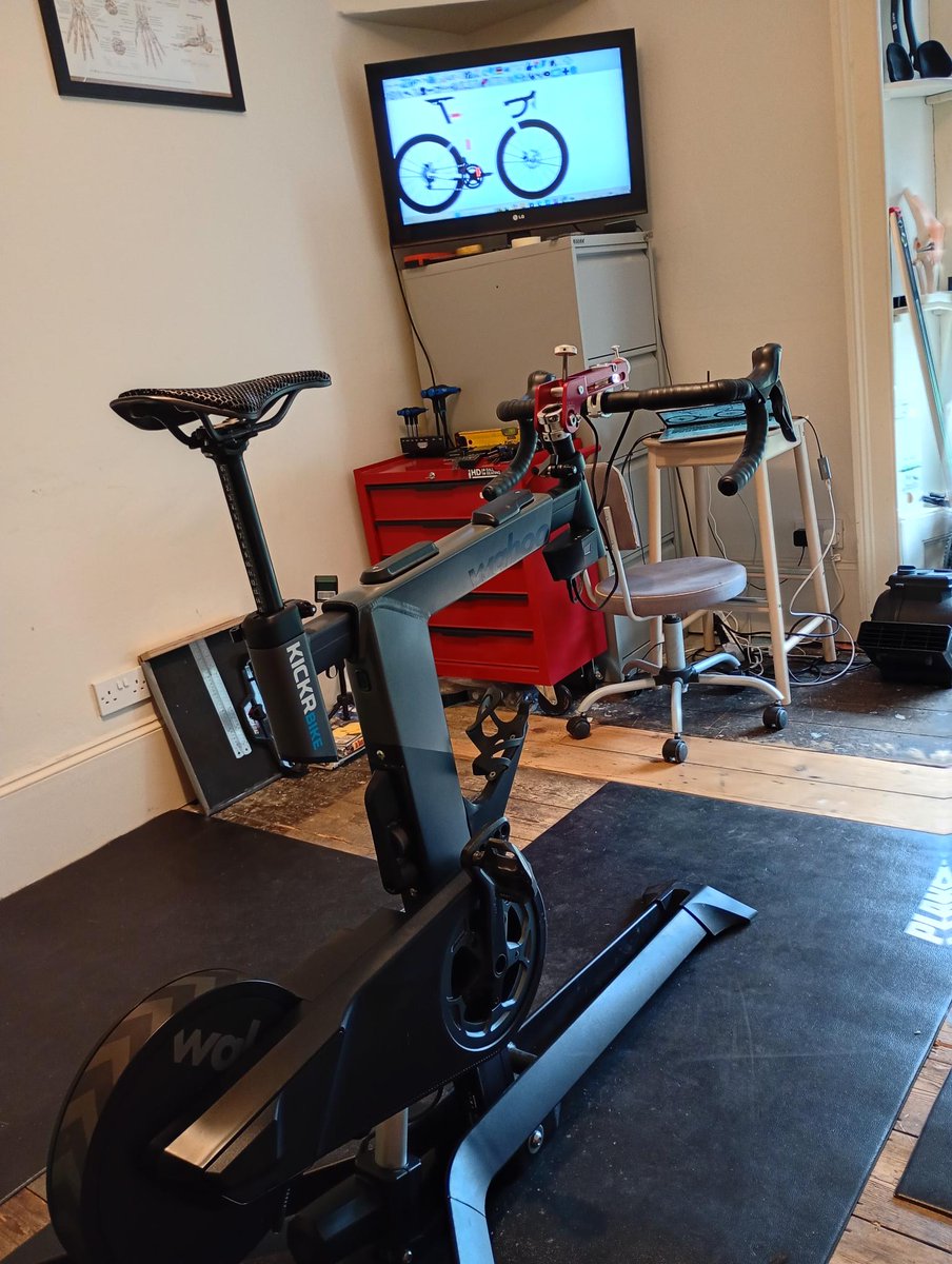 JakeTay10's tweet photo. Using the fully adaptable bike jig I can find your ideal bike size, stem length, crank length and saddle type. 
https://t.co/VxEWQTFmtb https://t.co/N3bQay8cWd
