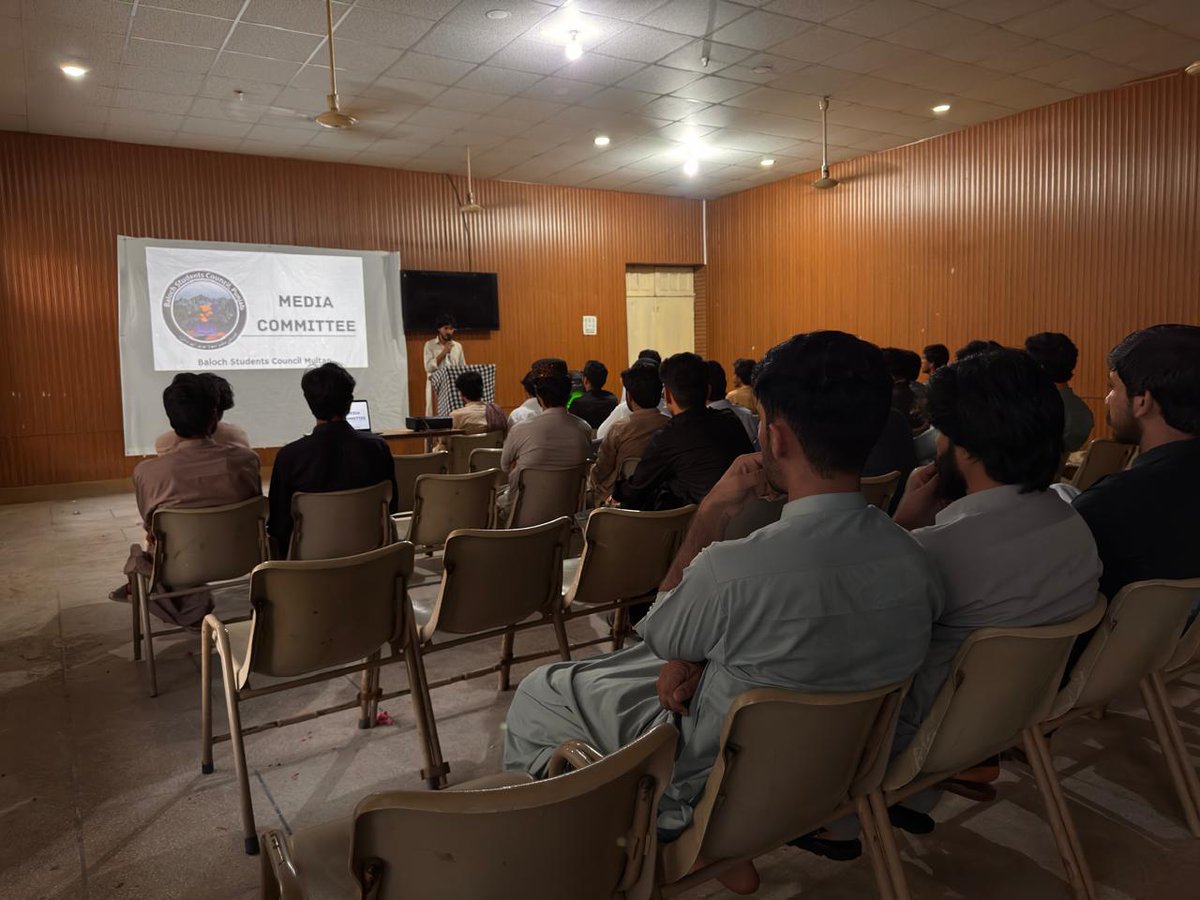 Baloch Students Council Multan tweet media