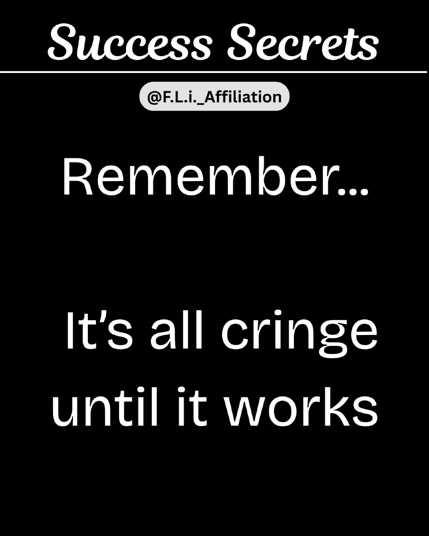 FLi_Affiliation's tweet image. They laughed at it first… Then they copied it later. Keep going. #cringe #stayconsistent #growthjourney #buildinpublic #trusttheprocess