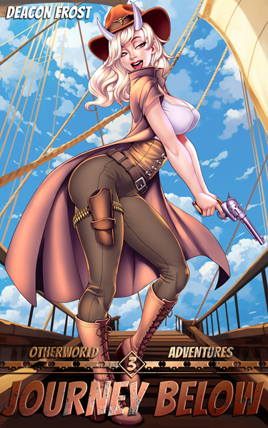 PRDivision's tweet photo. Journey Below: 3rd book in my #steampunk #isekai #litrpg #harem #adventuer series is out! Join Vester &amp; his Party in their journey. On #amazon&amp; #kindleunlimited https://t.co/VgcmgVKfW1 https://t.co/Jpj76dhR6H