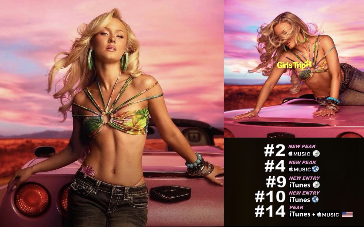 WORLDMUSICAWARD's tweet image. #ZaraLarsson's hot new 20-track Album 'Midnight Sun : Girls Trip' debuts at #10 on the Worldwide iTunes Album chart and at #9 on European iTunes after reaching #1 in multiple countries! It rockets to #4 (+35) on the Worldwide Apple Music Album chart and vaults to #2 (+23) on