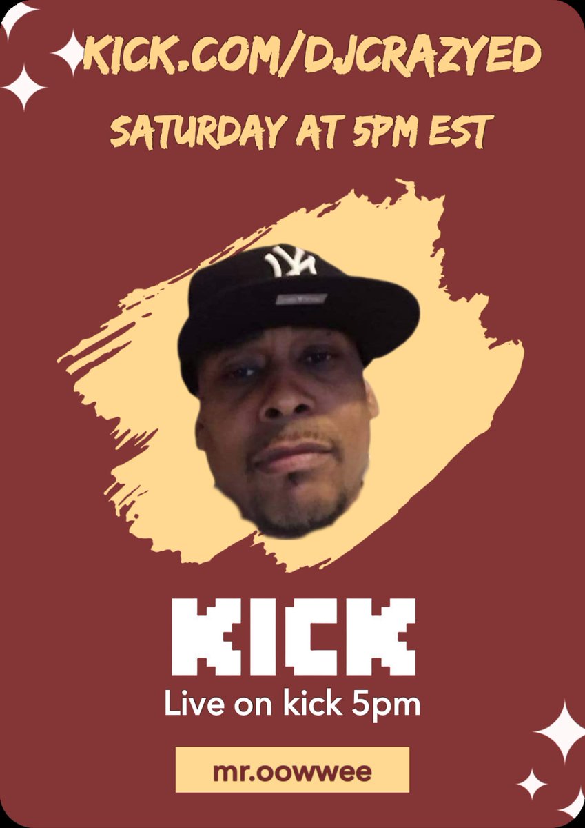 djcrazyed's tweet photo. https://t.co/9Gt4w9Au1T live at 5pm ols school Saturday's https://t.co/kc6NCjSomG