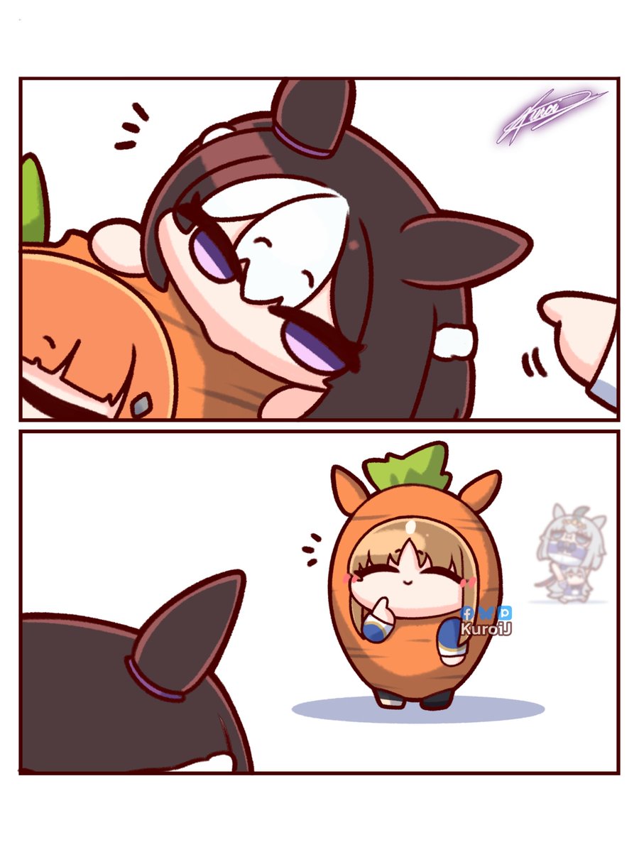 👉🥕👈

#KuroiJ #umamusume #ウマ娘