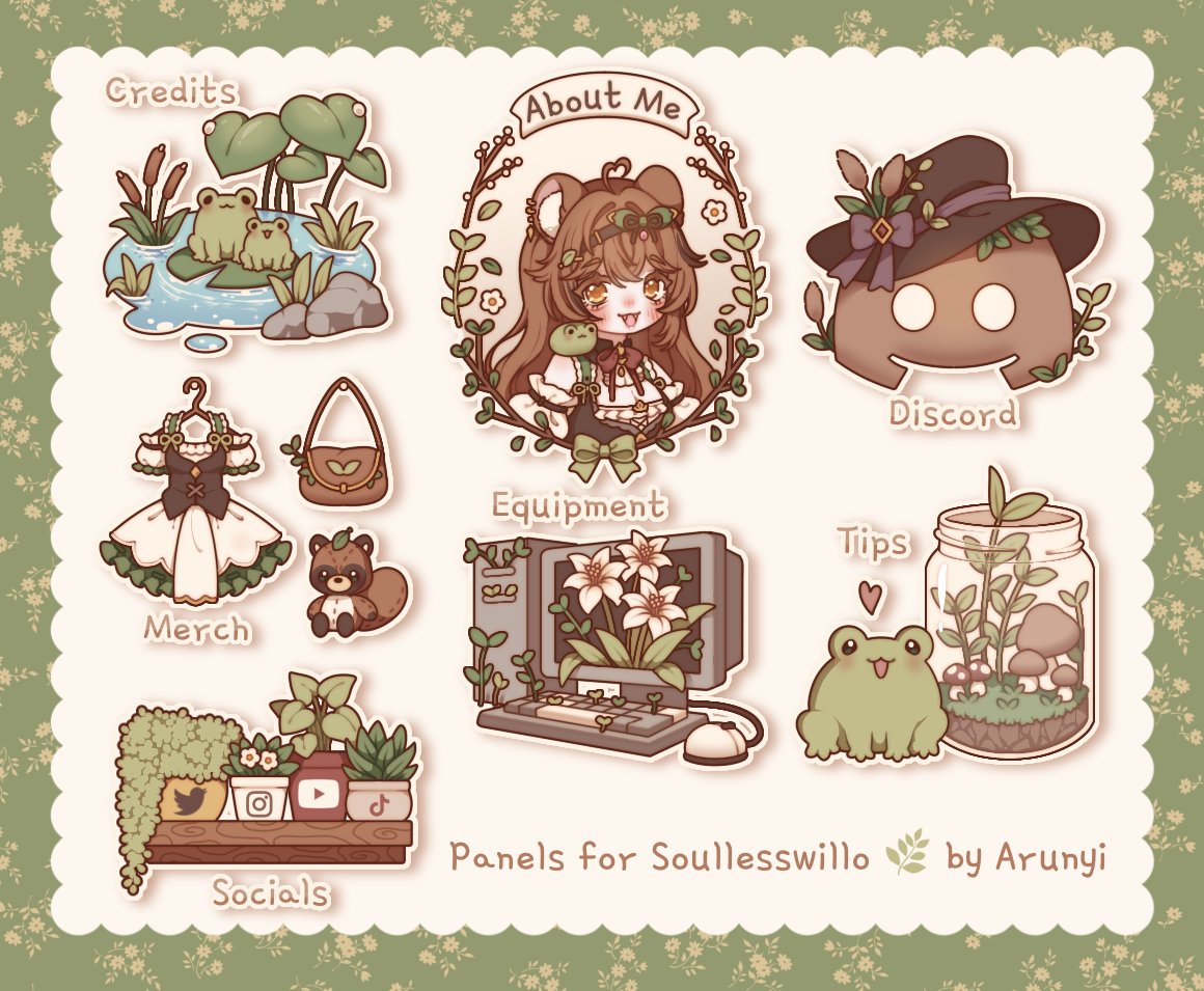 arunyi_'s tweet photo. Panels for @SoullessWillo🌿

#VGenComm https://t.co/DeK2nMz4Nj