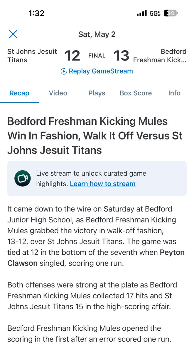 Bedford Baseball Boosters - Bedford High School tweet media