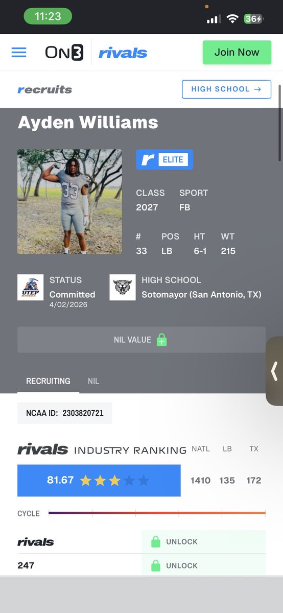 Ayden “ADUB” Williams tweet media