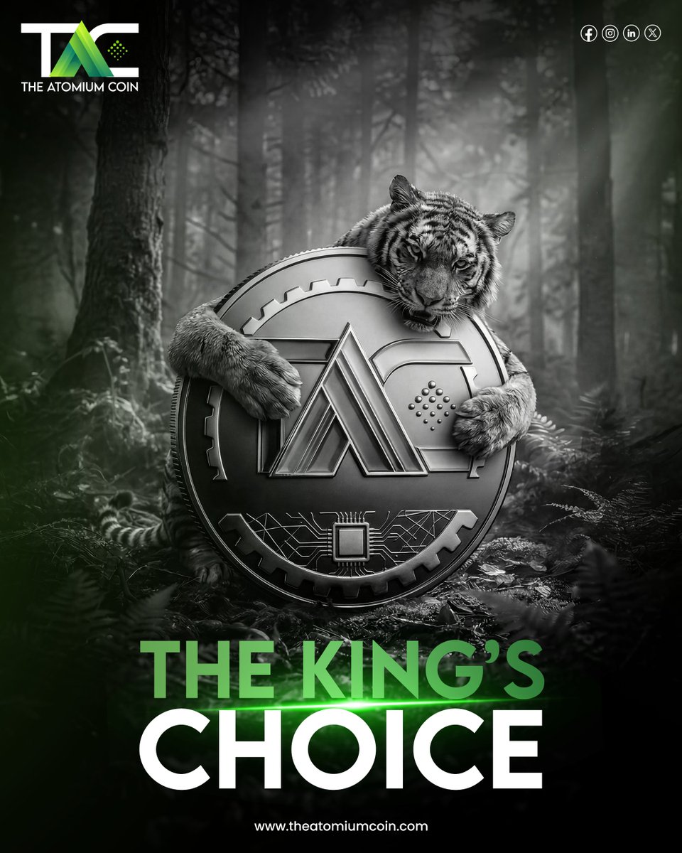 Theatomiumcoin's tweet image. You work hard for your money.

So it’s fair to ask—
“Is my money doing anything for me?”

💚 King’s Choice with Atomium is where that answer begins.
theatomiumcoin.com

#TheAtomiumCoin #KingsChoice #WorkSmart #DigitalAssets